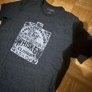 Lucky Brand Whiskey Graphic Tee
